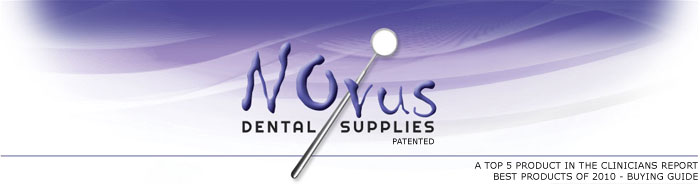 Novus Full Arch Intraoral Dental Mirror for Dental Photography - Novus Logo